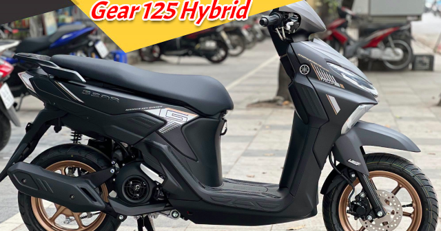 Thông số vỏ xe Gear 125 Hybrid size bao nhiêu? Thay loại nào phù hợp?