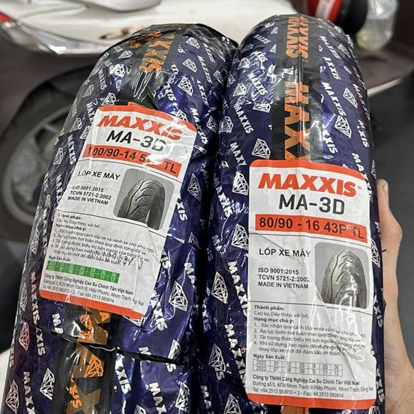Lốp Maxxis 3D gai kim cương (80/90-16 - 100/90-14)