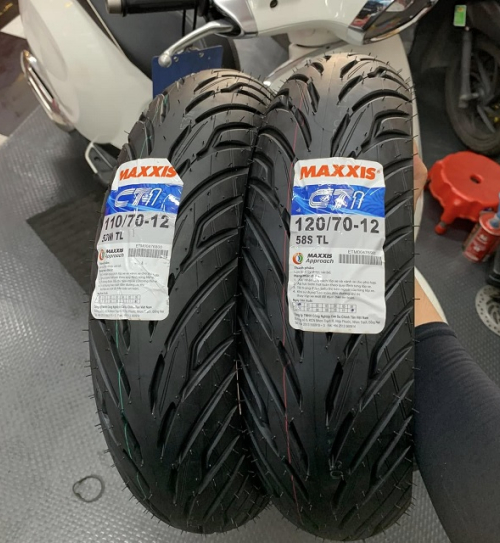 Lốp Maxxis CT1 cho Grande, Vespa (110/70-12 - 120/70-12)
