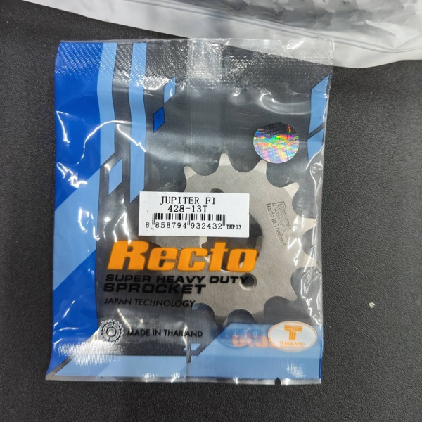 Nhông Recto 13T cho Datbike Quantum, Jupiter Fi chính hãng