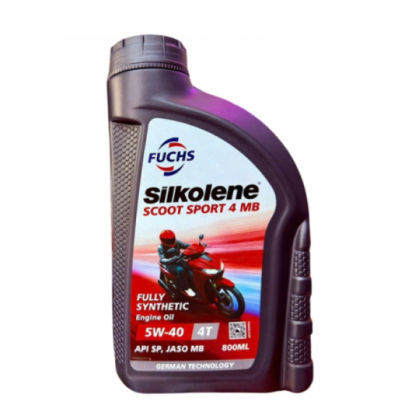 Nhớt Fuchs Silkolene Scoot Sport 4 5W40 0,8L