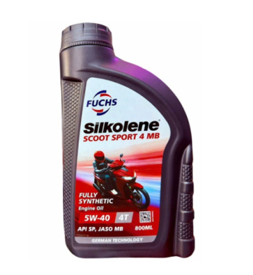 Nhớt Fuchs Silkolene Scoot Sport 4 5W40 0,8L