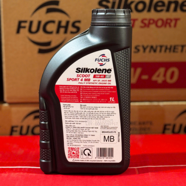 Nhớt Fuchs Silkolene Scoot Sport 4 5W40 1L
