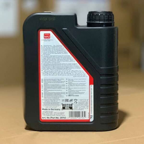 Nhớt Liqui Moly 4T Synth 10W40 Street Race 1L