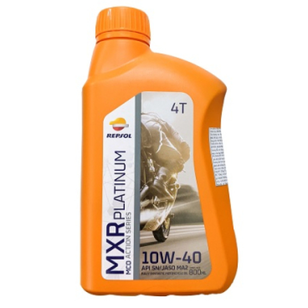 Nhớt Repsol MXR Platinum 10W40 0,8L