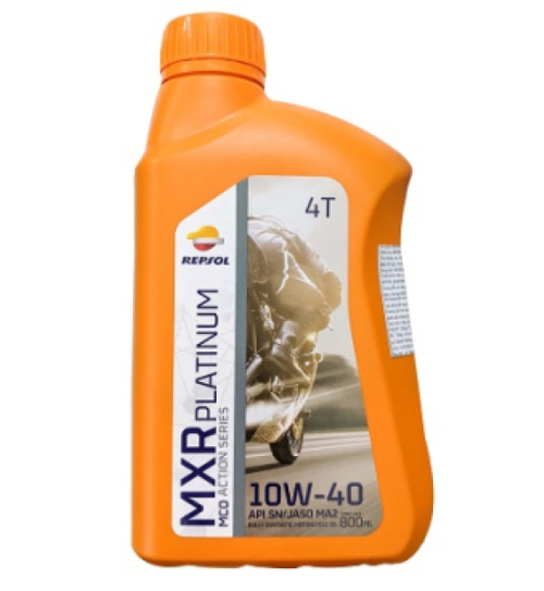 Nhớt Repsol MXR Platinum 10W40 0,8L