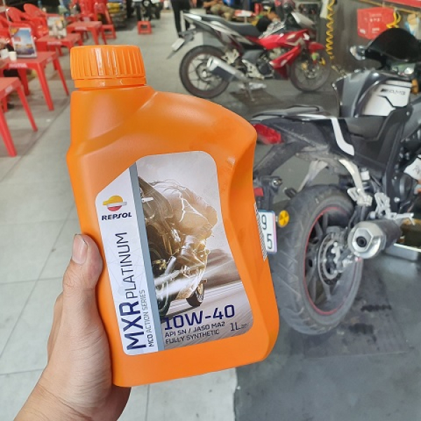Nhớt Repsol MXR Platinum 10W40 1L