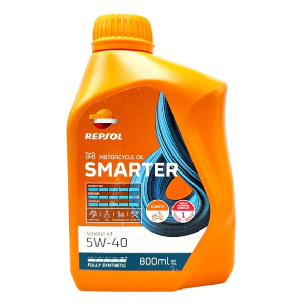 Nhớt Repsol Smarter Scooter 4T 5W-40 0,8L