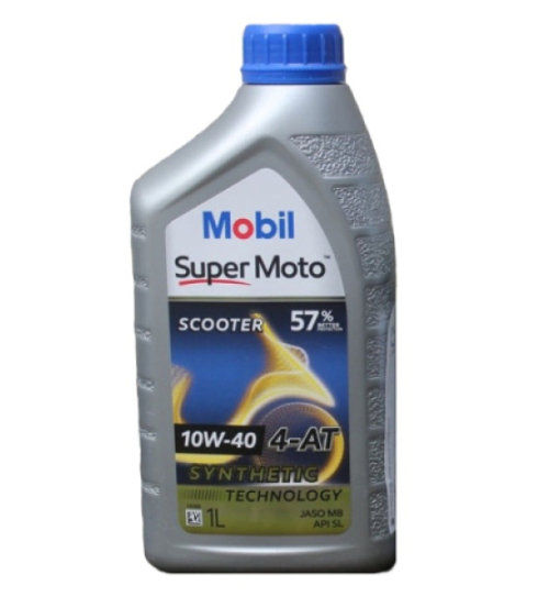 Nhớt Mobil Super Moto Scooter 10W40 1L