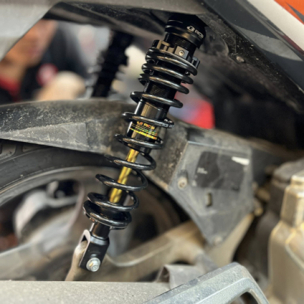 Phuộc RCB C2 đen ty vàng cho Honda Air Blade chính hãng
