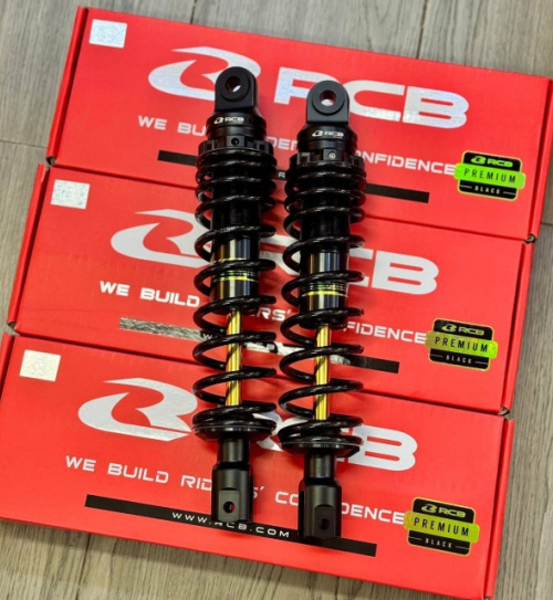 Phuộc RCB C2 đen ty vàng cho Honda Air Blade chính hãng