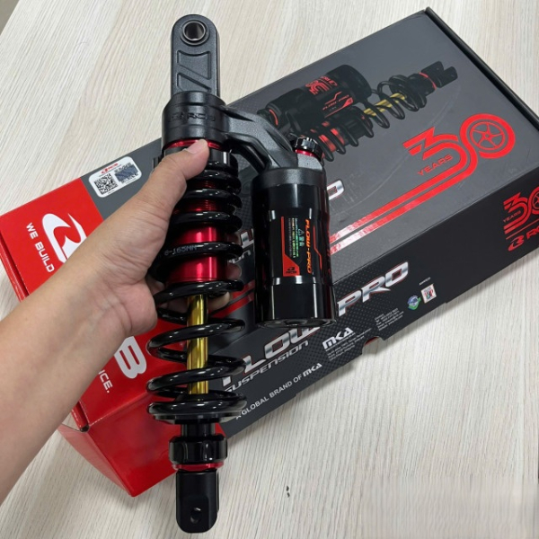 Phuộc RCB Flow Pro ty vàng cho Vario, Click bản kỷ niệm 30 năm chính hãng