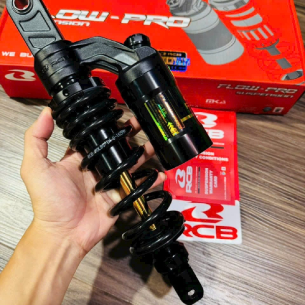 Phuộc RCB Flow Pro ty vàng cho Vario, Click chính hãng