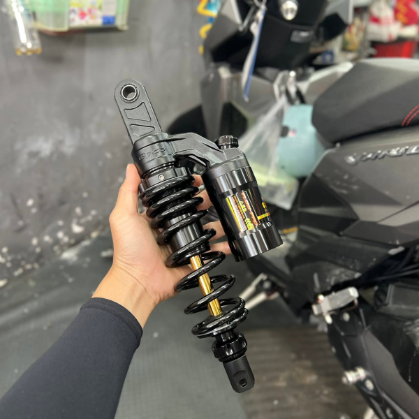 Phuộc RCB Flow Pro ty vàng cho Vario, Click chính hãng