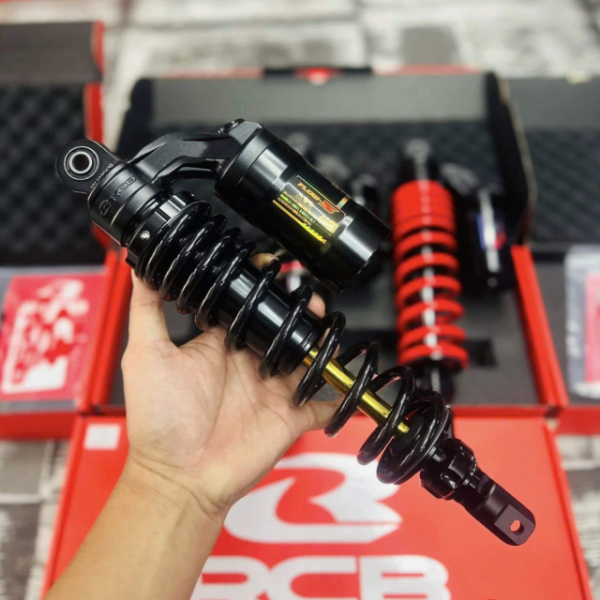 Phuộc RCB Flow S ty vàng cho Vario 160, Click 160 chính hãng