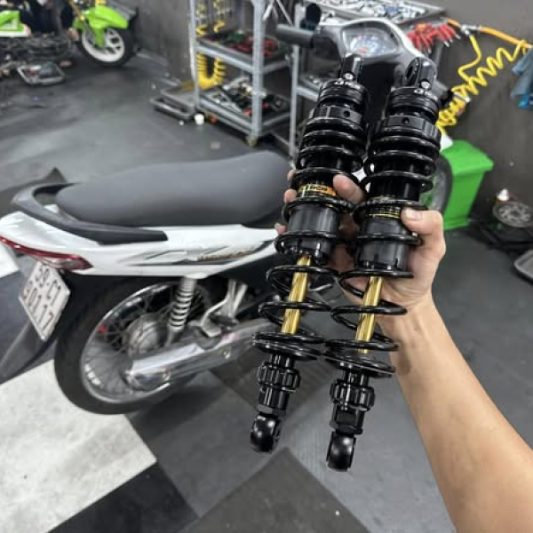 Phuộc RCB S2 Series ty vàng cho Wave, Dream, Future chính hãng