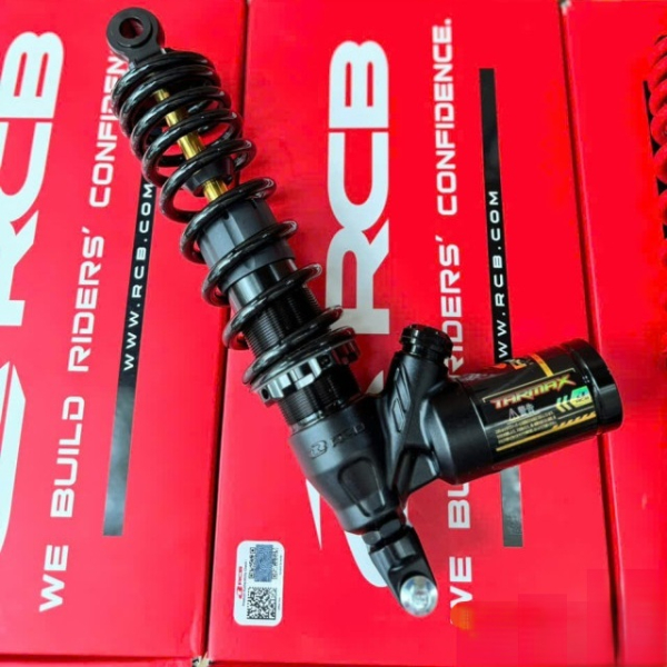 Phuộc RCB Tarmax đen ty vàng cho Vario, Click 125/150 chính hãng