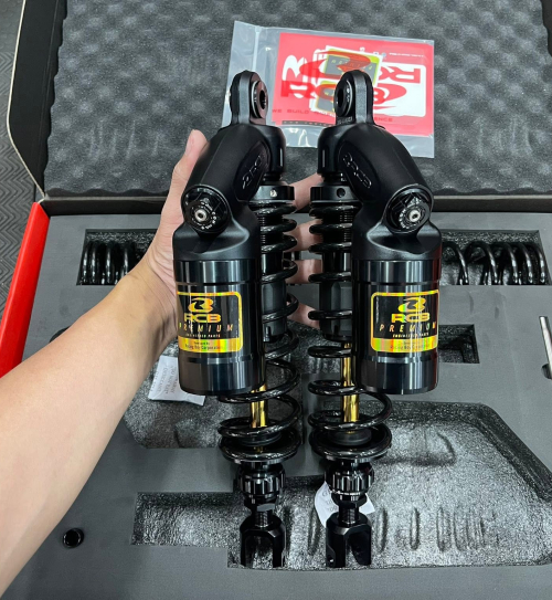 Phuộc RCB VD ty vàng cho Honda AB 125/150 chính hãng
