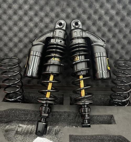 Phuộc RCB VD ty vàng cho Honda AB 125/160 (mẫu 4val) chính hãng