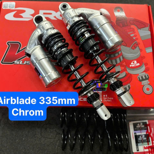 Phuộc RCB VD Crom cho Air Blade 4val 335mm chính hãng