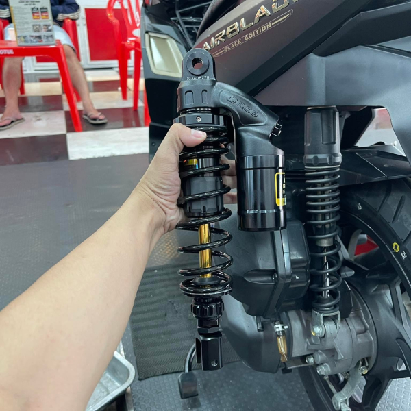 Phuộc RCB VD ty vàng cho Honda AB 125/150 chính hãng
