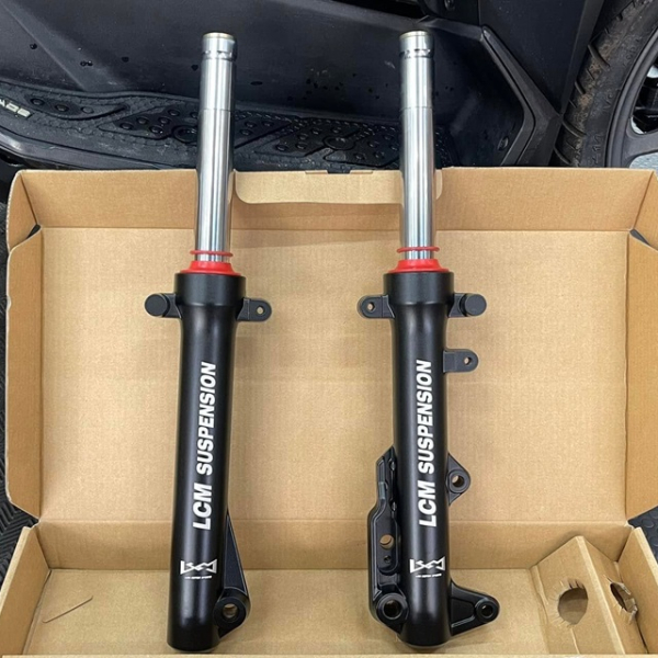 Phuộc trước LCM ty bạc cho AB 125/150/160