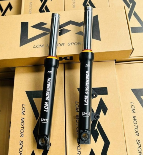 Phuộc trước LCM ty bạc cho Honda SH350i