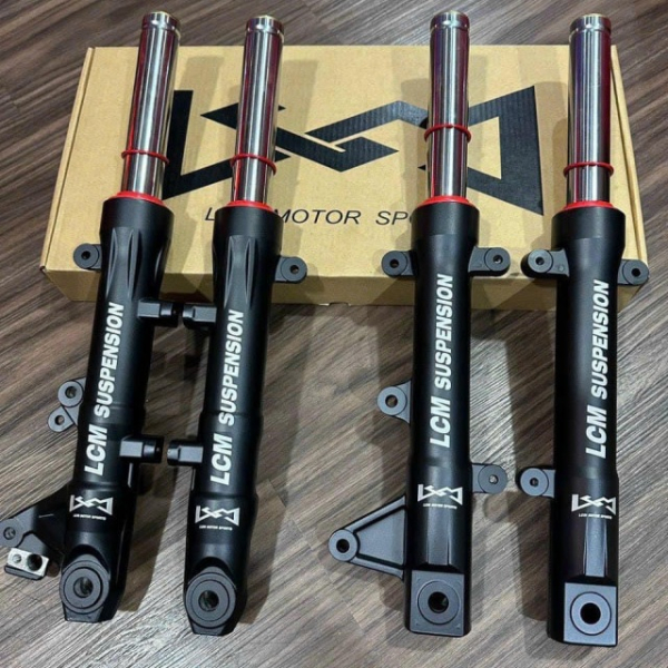 Phuộc trước LCM ty bạc cho Honda Winner