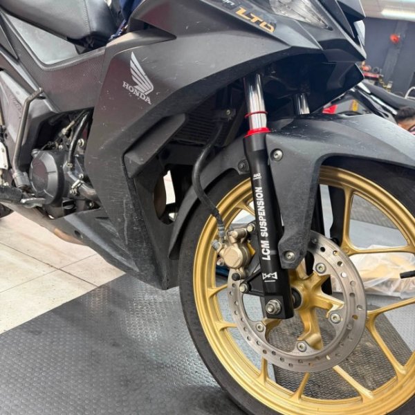 Phuộc trước LCM ty bạc cho Honda Winner