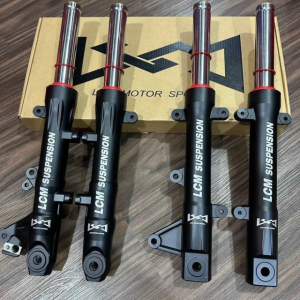 Phuộc trước LCM ty bạc cho Honda Winner X