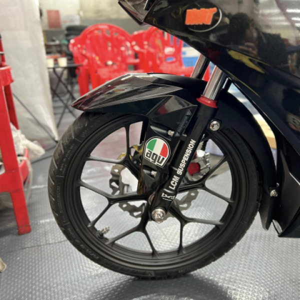 Phuộc trước LCM ty bạc cho Honda Winner X