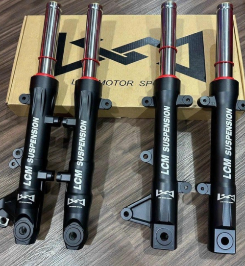 Phuộc trước LCM ty bạc cho Honda Winner X