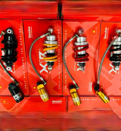 Phuộc X1R bình dầu cho Exciter 150, Exciter 155 chính hãng