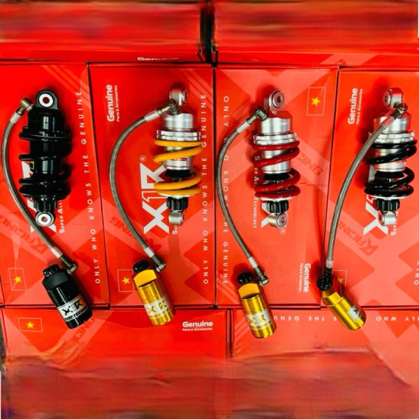 Phuộc X1R bình dầu cho Exciter 150, Exciter 155 chính hãng
