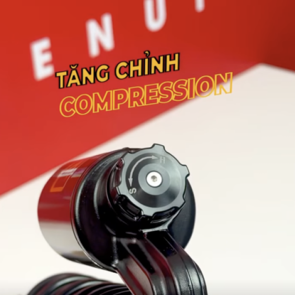 Phuộc X1R X Pro bình dầu ty vàng cho Air Blade 4val 125-160 chính hãng