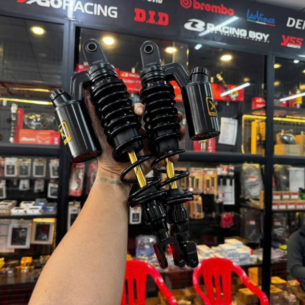 Phuộc X1R X Pro bình dầu ty vàng cho Datbike Quantum S1 S2 S3