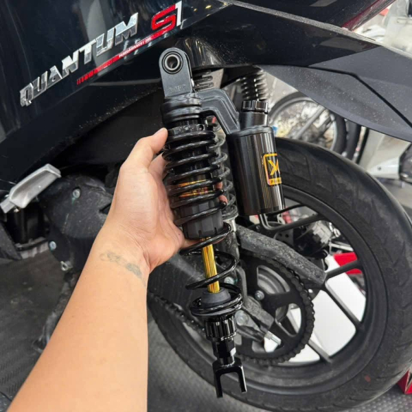 Phuộc X1R X Pro bình dầu ty vàng cho Datbike Quantum S1 S2 S3