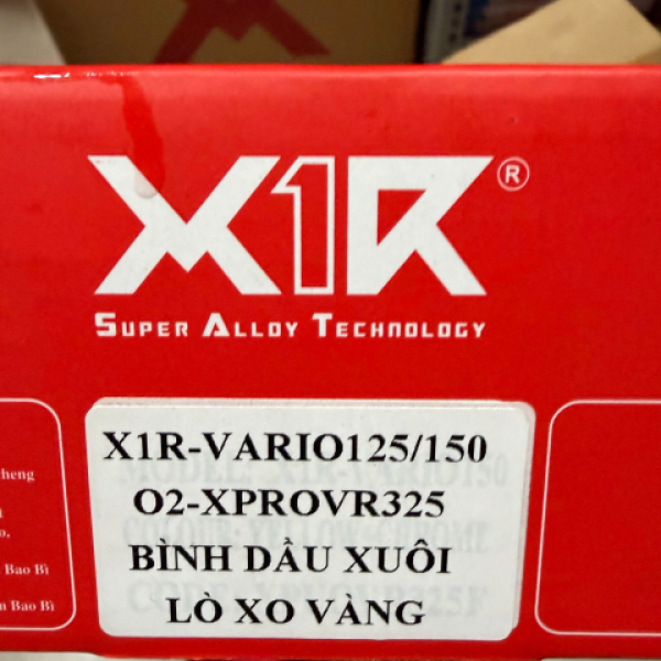 Phuộc X1R X02 bình dầu trên cho Vario 125/150 chính hãng