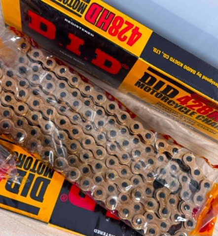 Sên vàng DID 10 ly 428HD 124 mắc chính hãng