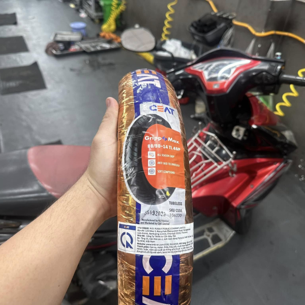 Vỏ CEAT Gripp Max 80/90-14