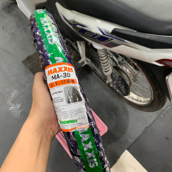 Vỏ có ruột Maxxis 2.75-17 gai kim cương 3D