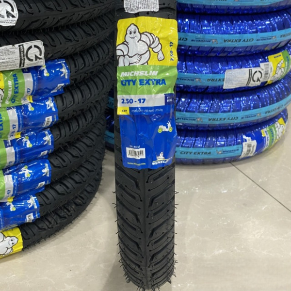 Vỏ có ruột Michelin City Extra 2.50-17 43P