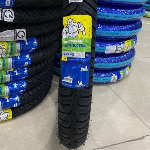 Vỏ có ruột Michelin City Extra 2.75-17 47P