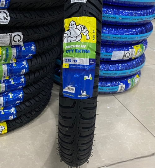 Vỏ có ruột Michelin City Extra 2.75-17 47P