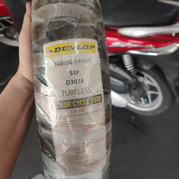 Vỏ Dunlop D307 size 100/90-14 
