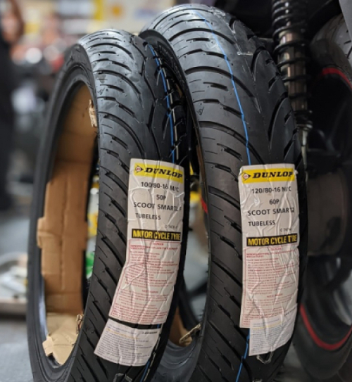 Lốp Dunlop Scoot Smart 2 (100/80-16 - 120/80-16)