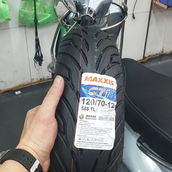Vỏ Maxxis 120/70-12 CT1