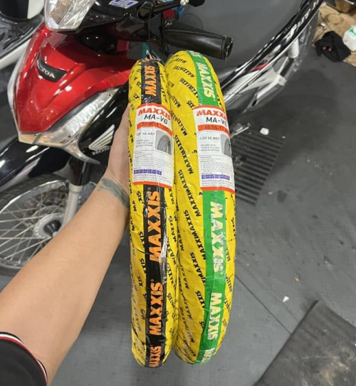 Vỏ Maxxis có ruột gai xương cá (70/90-17 - 80/90-17)