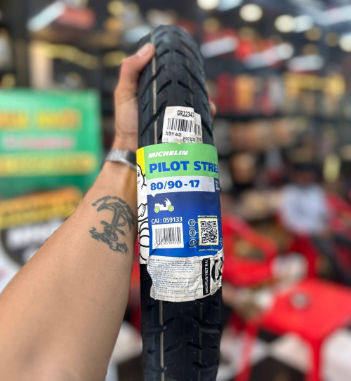 Vỏ Michelin Pilot Street 2 size 80/90-17 