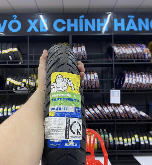 Vỏ Michelin Pilot Street 2 size 90/80-17